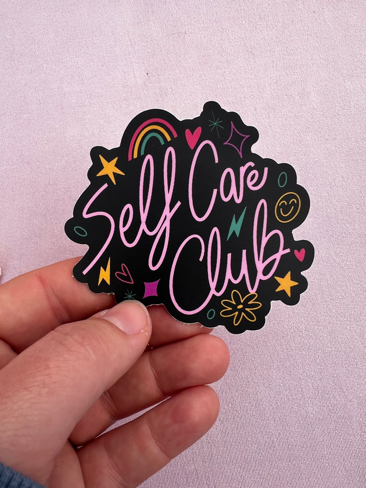 Self Care Club Vinyl Sticker