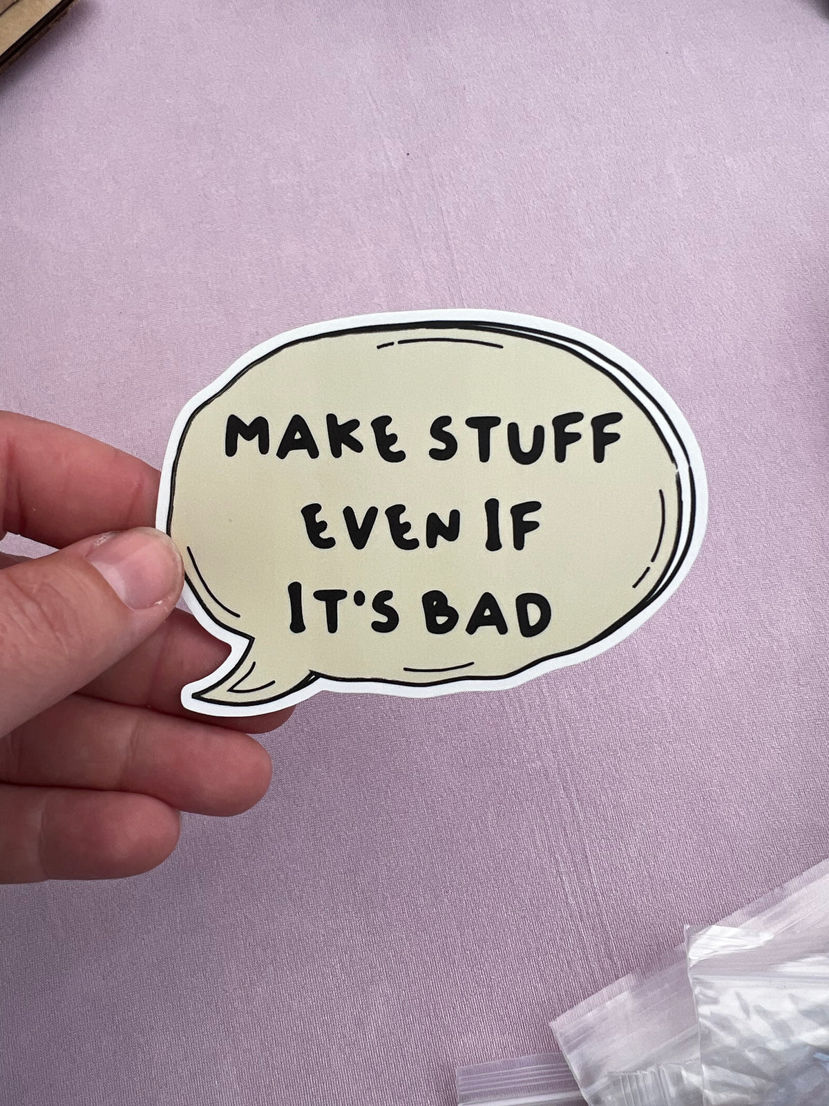 Make Stuff Vinyl Sticker