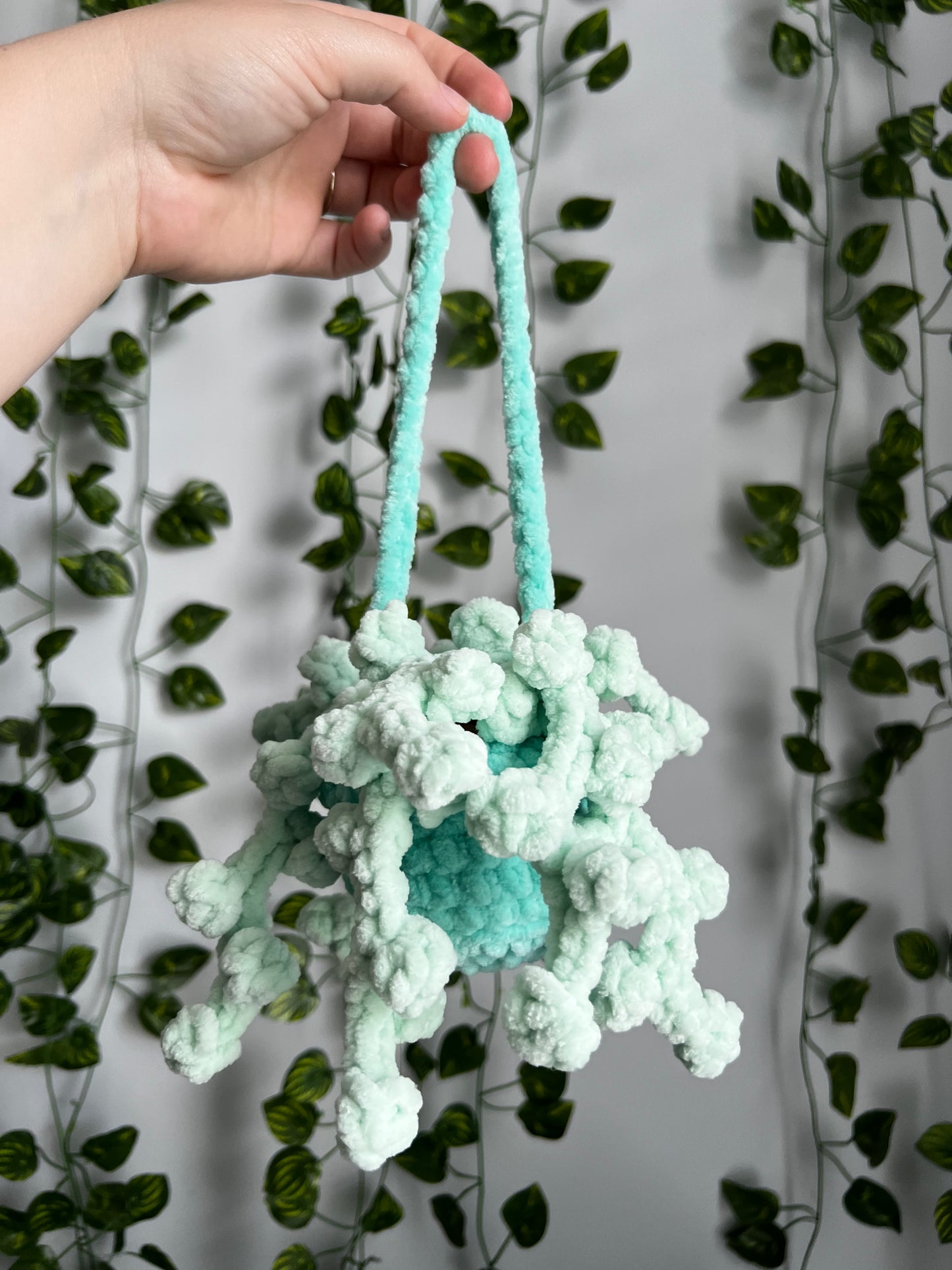 Crochet Hanging Plant