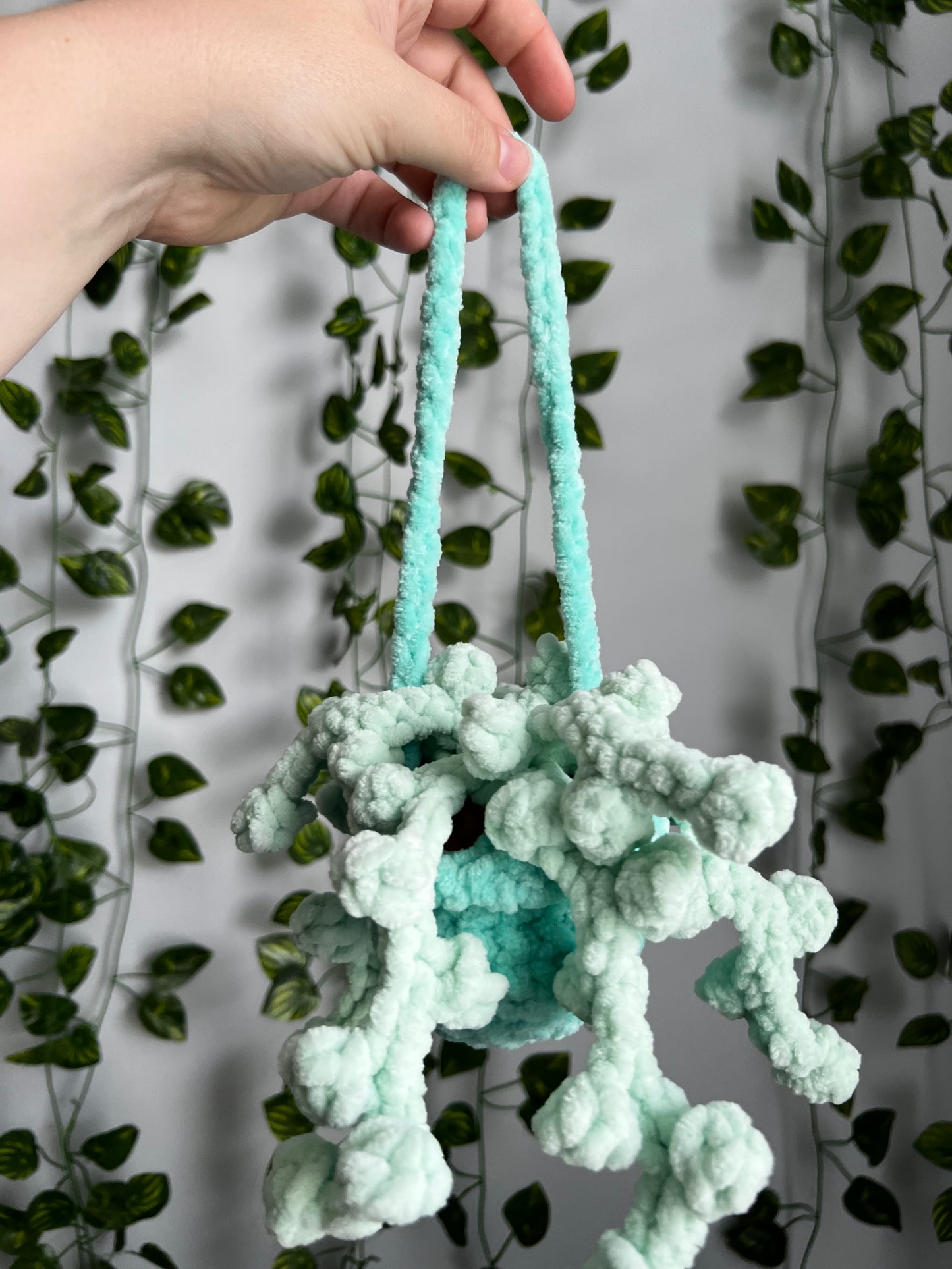 Crochet Hanging Plant