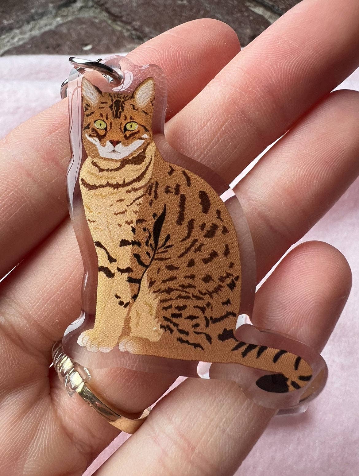 Bengal Keychain
