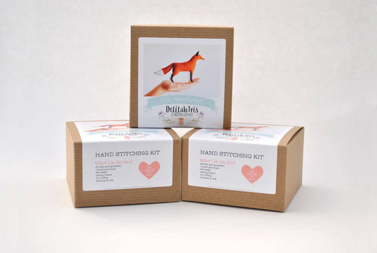 Felt Fox Animal Sewing DIY Kit