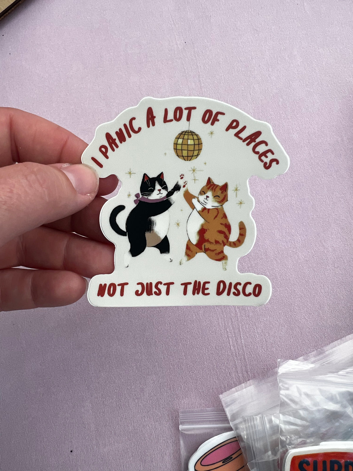 Panic Disco Vinyl Sticker