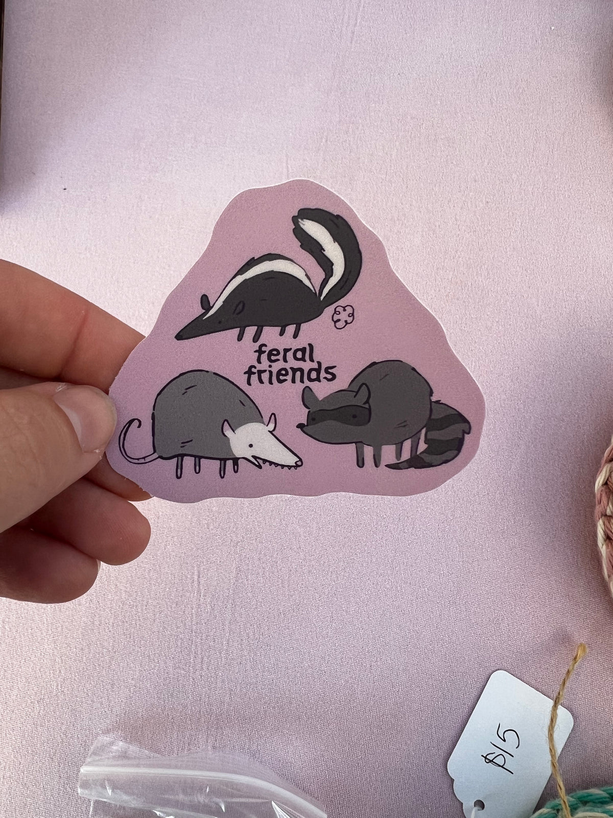 Feral Friends Vinyl Sticker