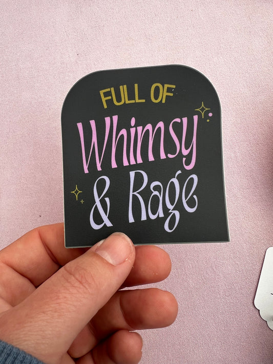 Full of Whimsy Vinyl Sticker
