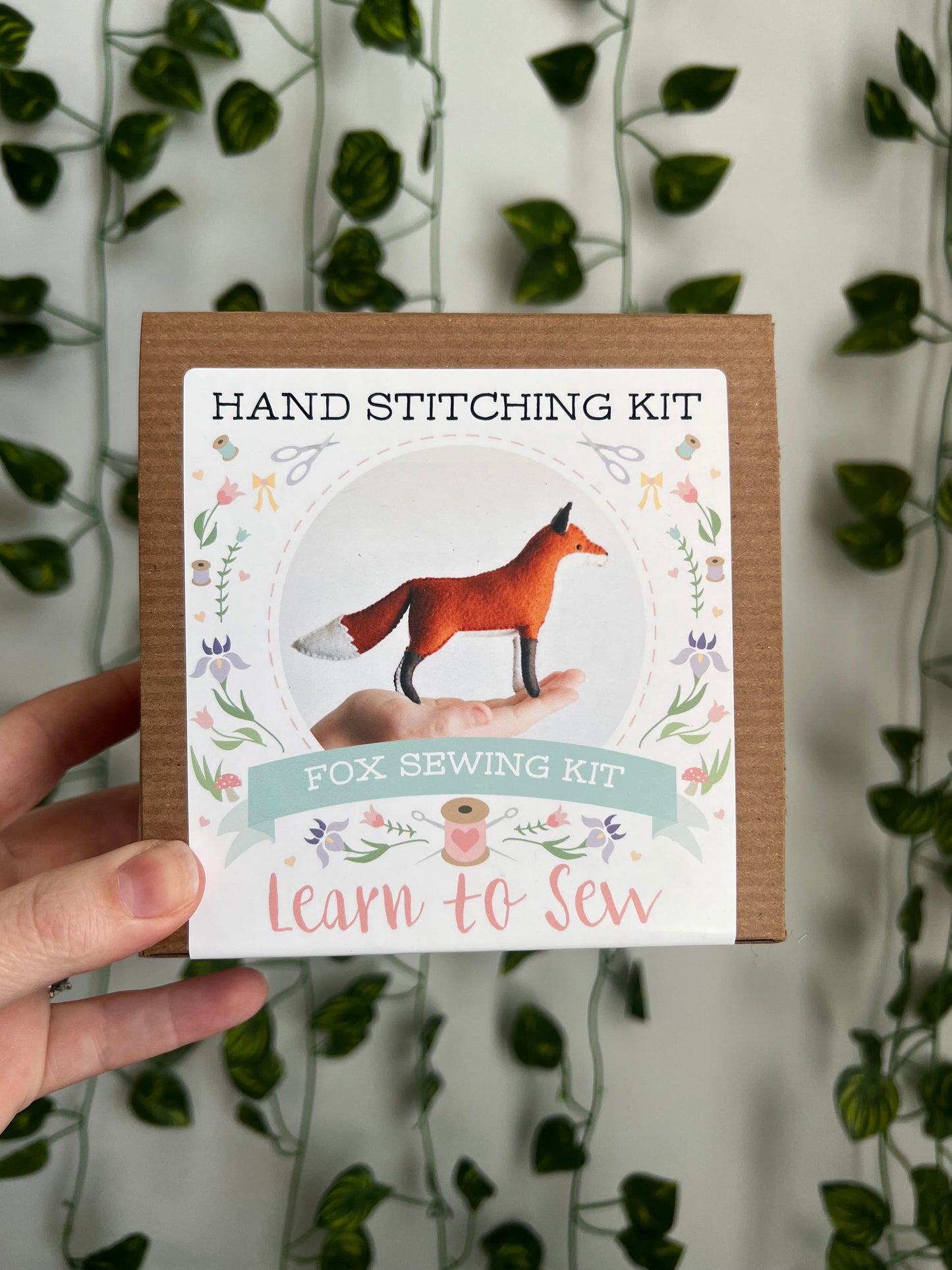 Felt Fox Animal Sewing DIY Kit