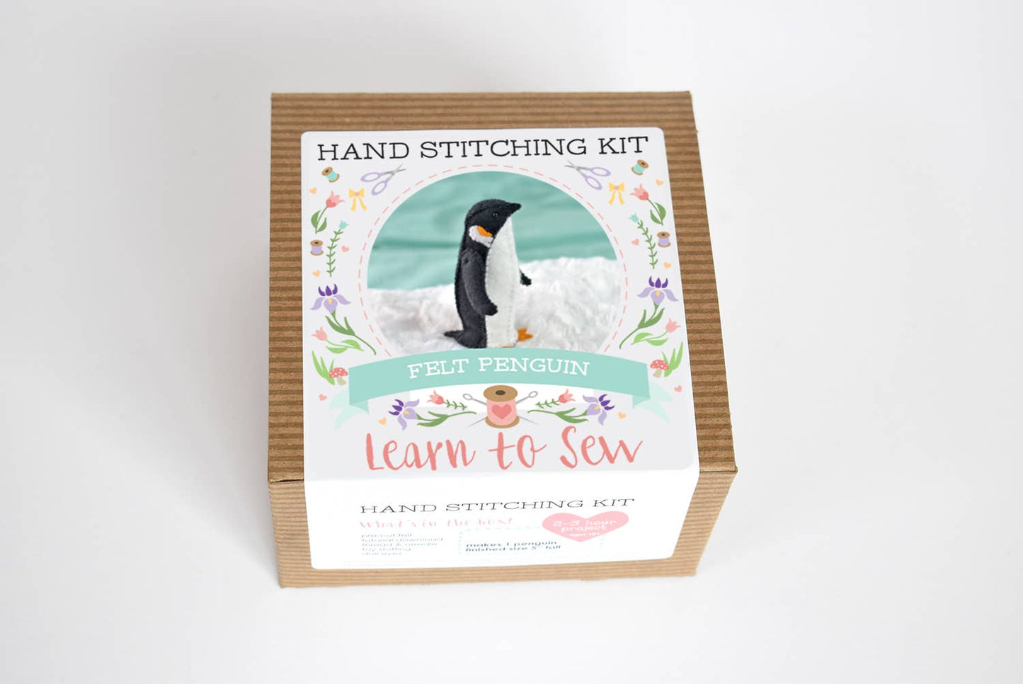 Penguin Felt Animal Sewing DIY Kit