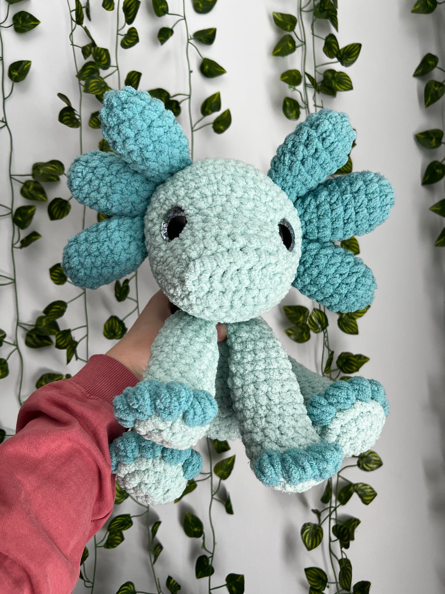 Sitting Axolotl