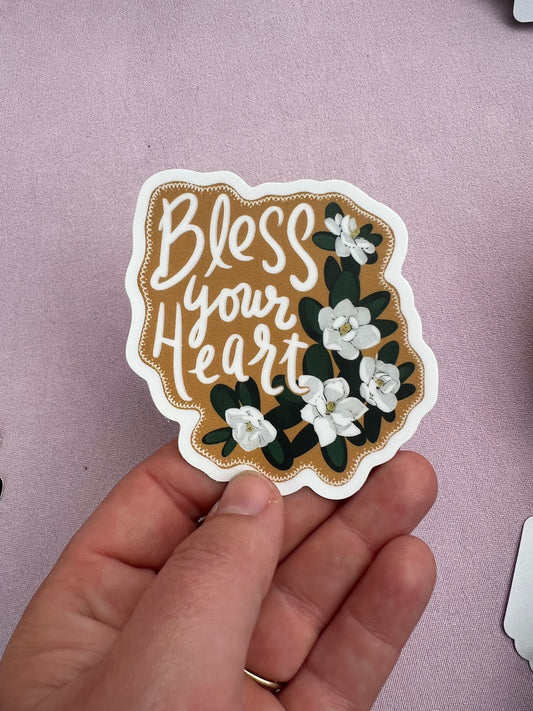 Bless Your Heart Vinyl Sticker