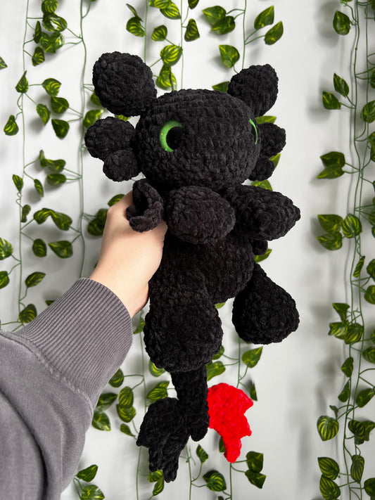 Black Dragon Plushie