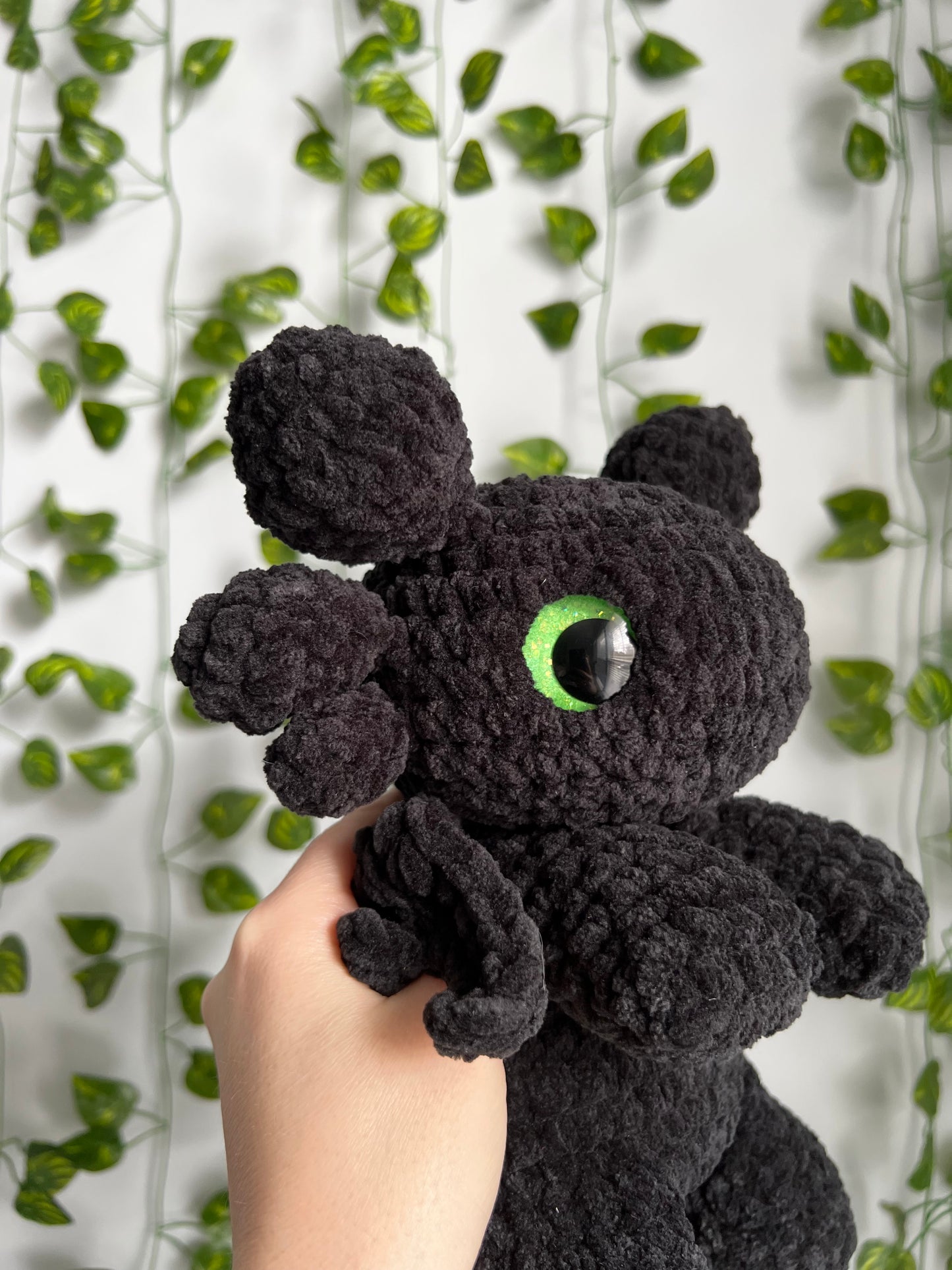 Black Dragon Plushie