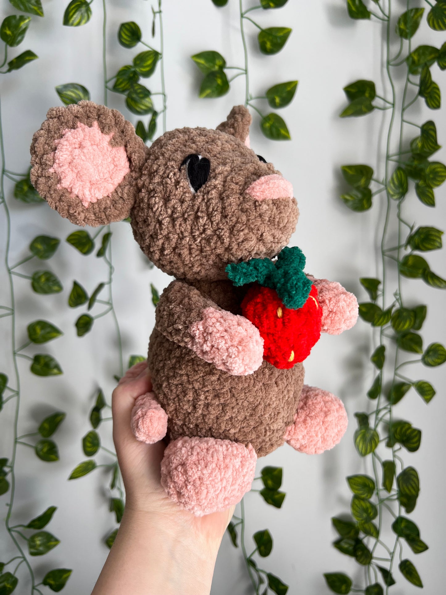 Sitting Mouse Plushie