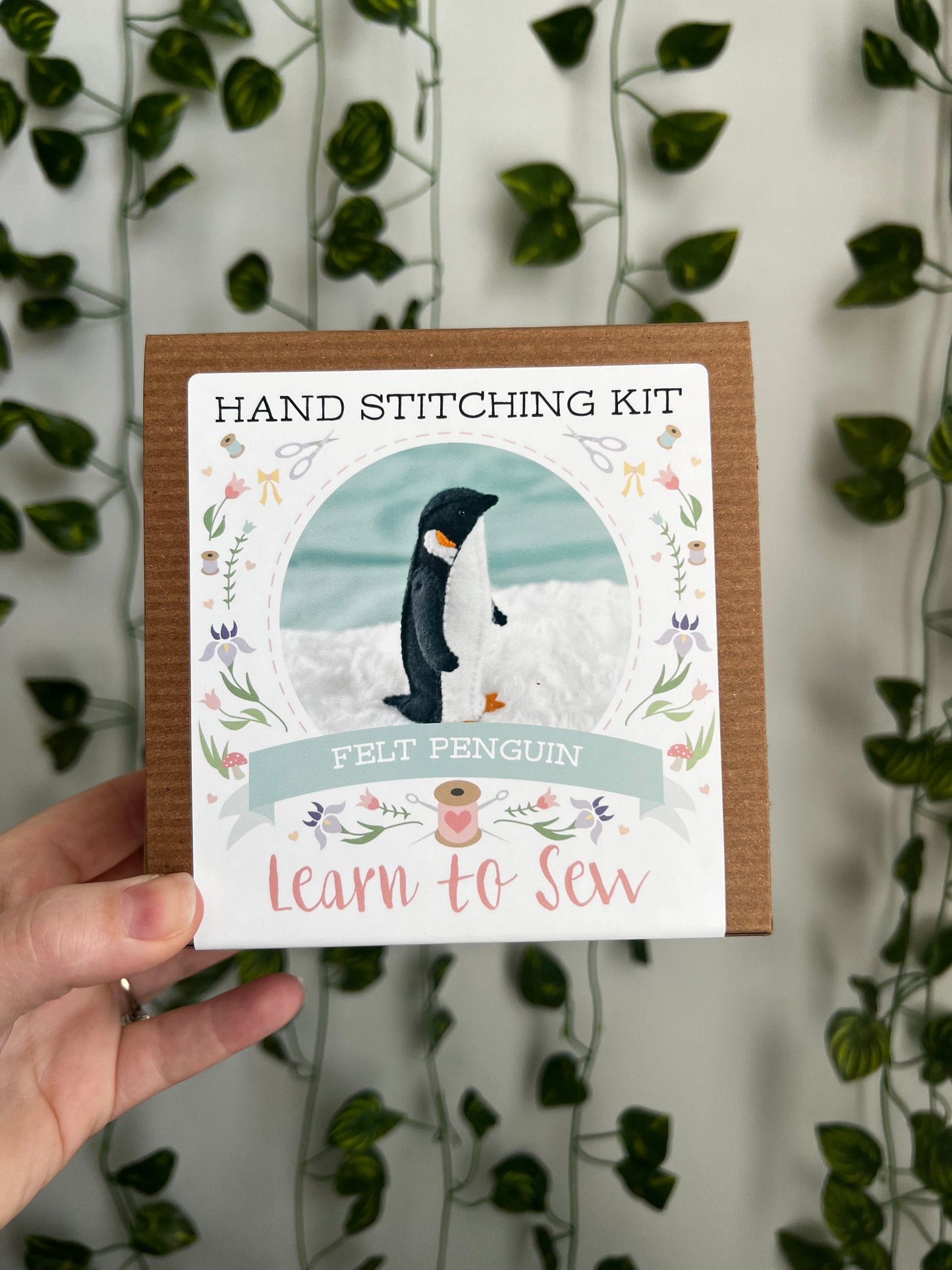 Penguin Felt Animal Sewing DIY Kit