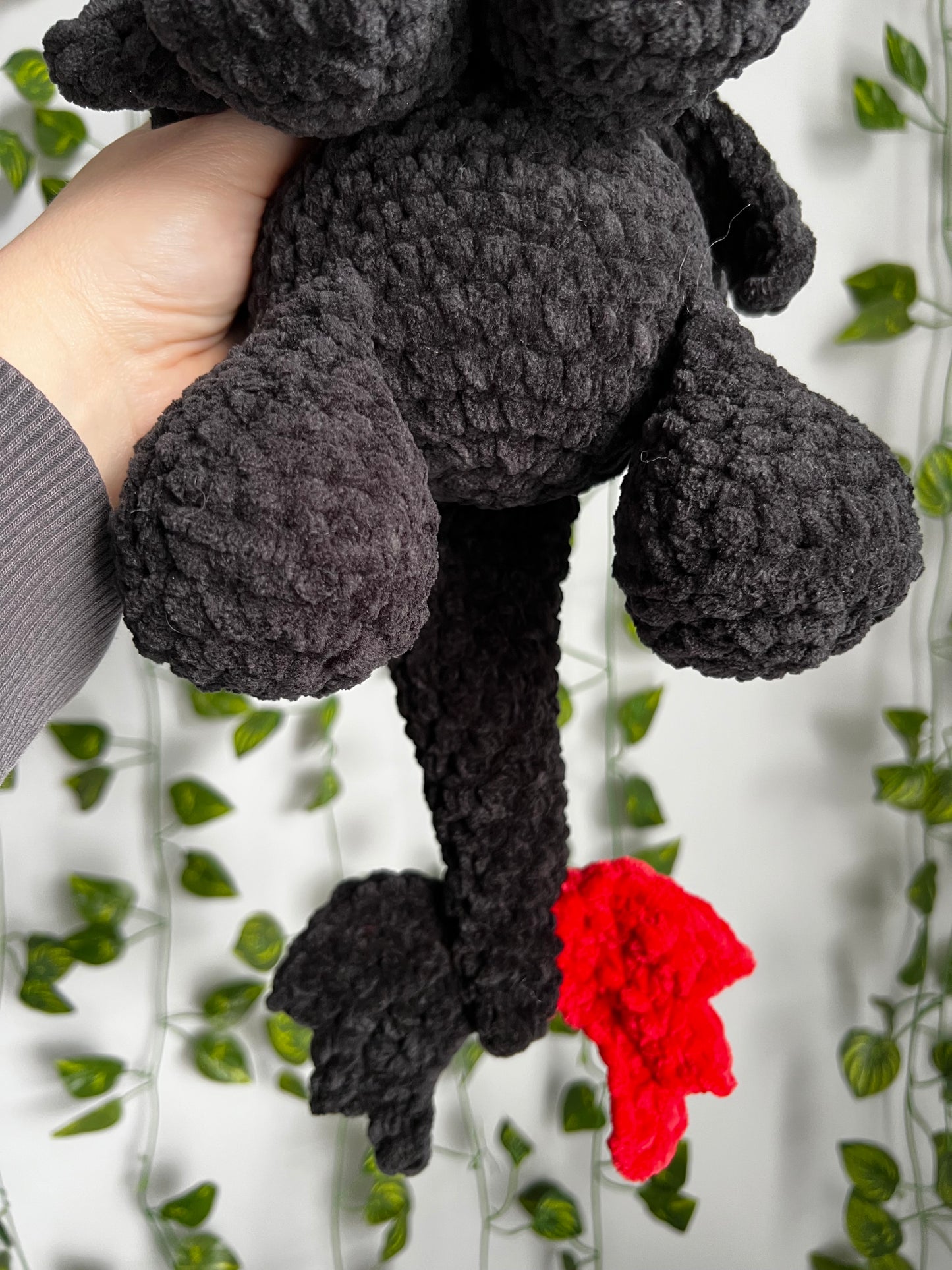 Black Dragon Plushie
