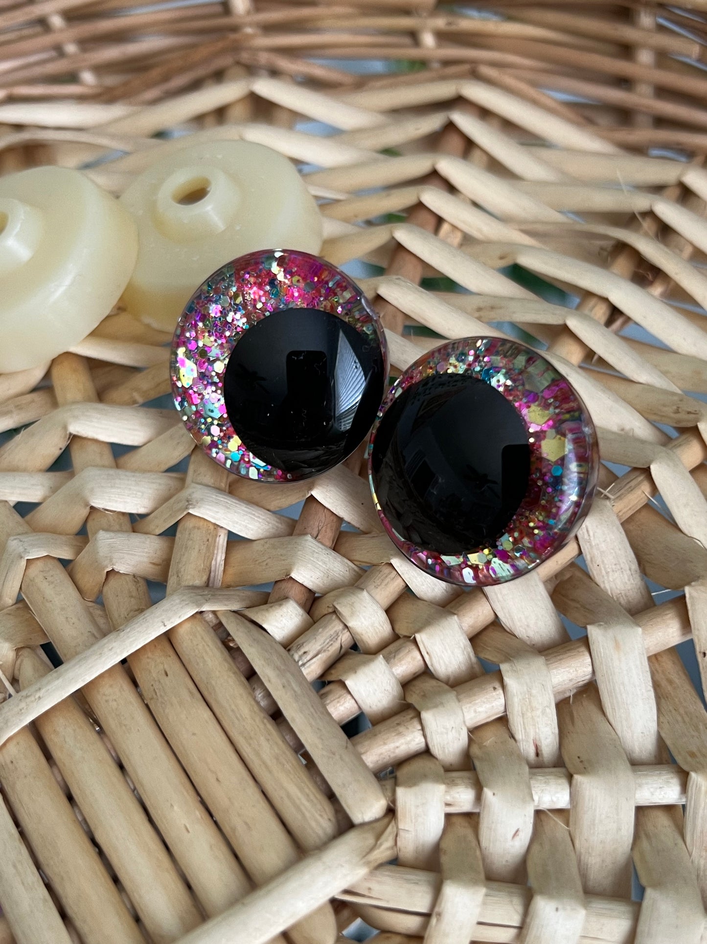 Pixie Dust Painted Kawaii Style Safety Eyes