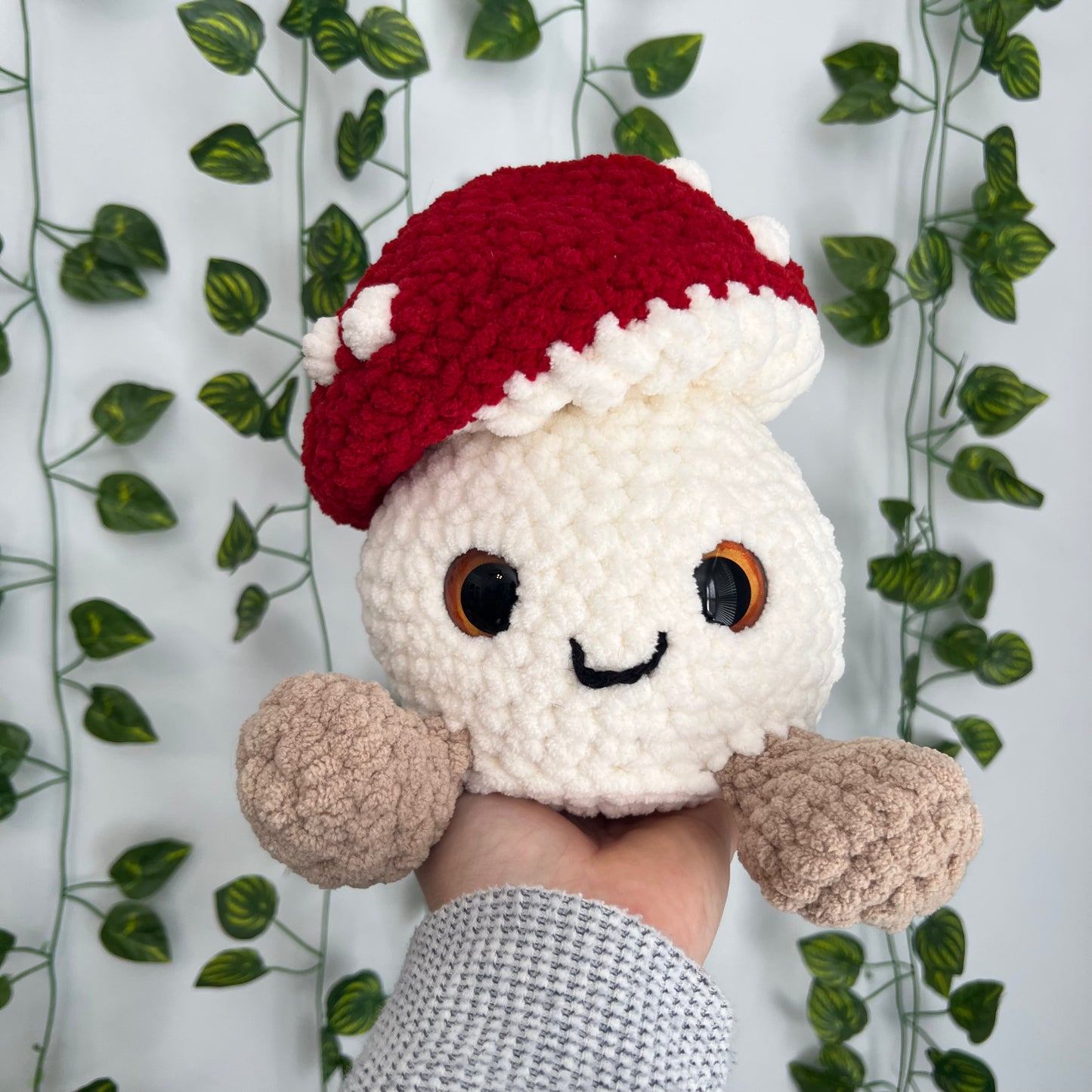 Mushroom Bookshelf Buddy