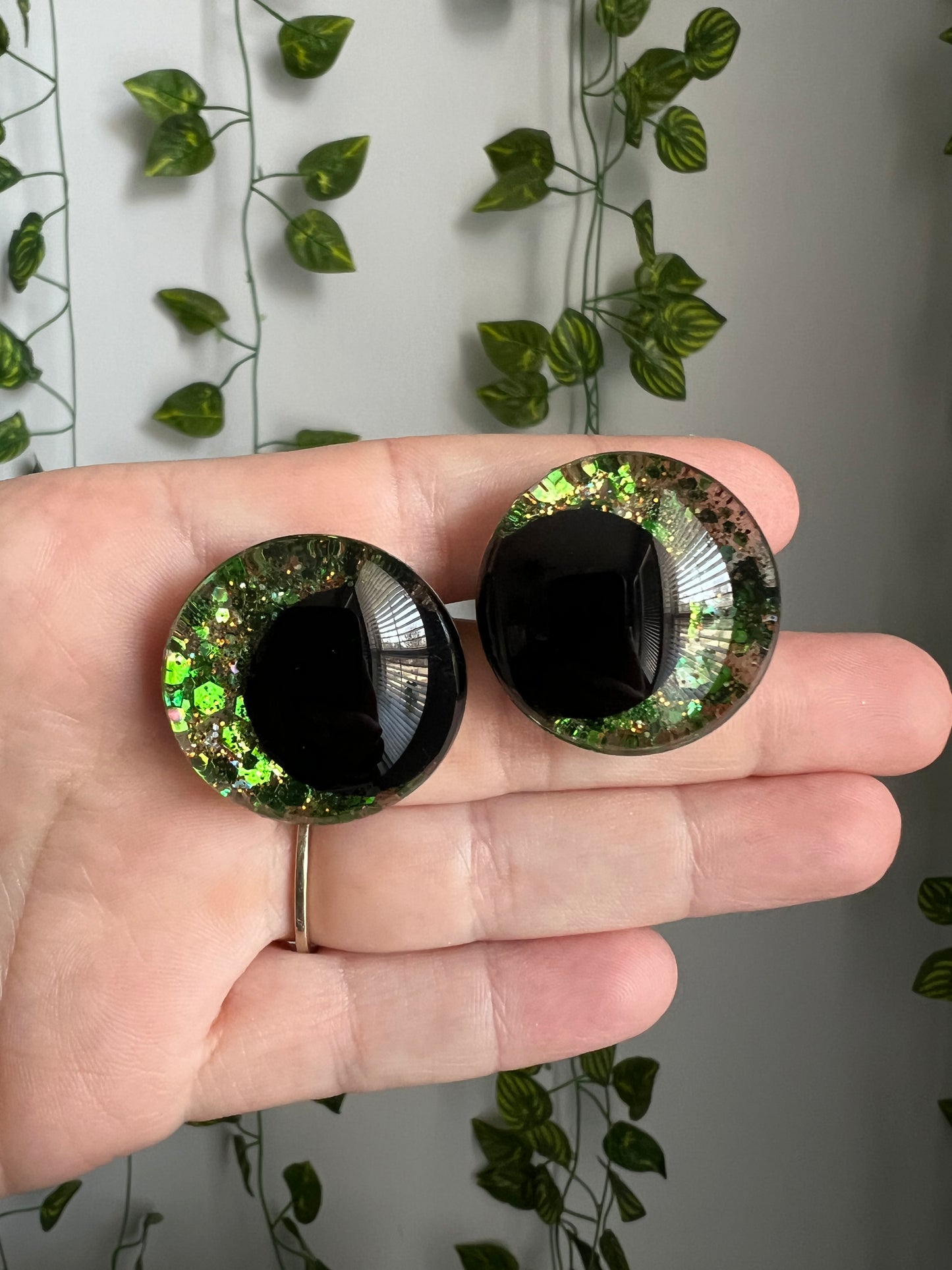 Witch Hazel Painted Kawaii Style Safety Eyes