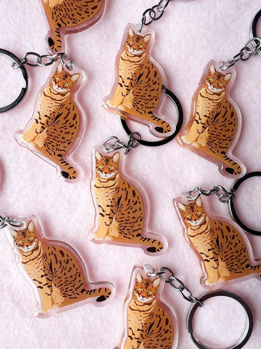 Bengal Keychain