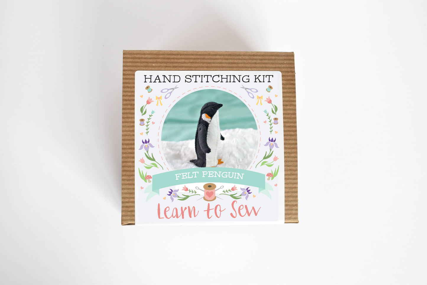 Penguin Felt Animal Sewing DIY Kit